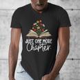 Just One More Chapter Floral Book Reading Girl Bookworm Men's V-Neck T-Shirt Just One More Chapter Floral Book Reading Girl Bookworm Men's V-Neck T-Shirt