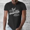 Just One More Chapter Read Reading Librarian Book Men Women Men's V-Neck T-Shirt Just One More Chapter Read Reading Librarian Book Men Women Men's V-Neck T-Shirt