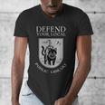 Knight Cat Defend Your Public Library Book Lover Men's V-Neck T-Shirt Knight Cat Defend Your Public Library Book Lover Men's V-Neck T-Shirt