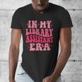 Librarian Assistant Shirt Books Reader Library Assistant Men's V-Neck T-Shirt