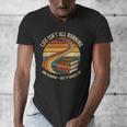 Life Isn’t All Running And Reading Book Lover Men's V-Neck T-Shirt Life Isn’t All Running And Reading Book Lover Men's V-Neck T-Shirt