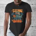 Lifting To Hold More Books Weightlifting Workout Bookish Men's V-Neck T-Shirt
