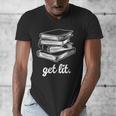 Get Lit Books Men's V-Neck T-Shirt