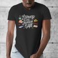 Literacy And Justice For All Protect Libraries Banned Books Men's V-Neck T-Shirt