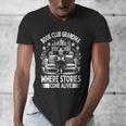 Literary Grandma Reading Club Book Lover Story Enthusiast Men's V-Neck T-Shirt Literary Grandma Reading Club Book Lover Story Enthusiast Men's V-Neck T-Shirt