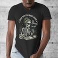 I Look Better Bent Over A Book Men's V-Neck T-Shirt I Look Better Bent Over A Book Men's V-Neck T-Shirt