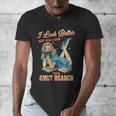 I Look Better Bent Over A Book Proud Smut Reader Adult Humor Men's V-Neck T-Shirt