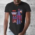 Marvel X-Men '97 Sentinels Vintage Classic Comic Book Panels Men's V-Neck T-Shirt