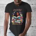 Melanin Book Month Honoring Past Inspiring Pride Men's V-Neck T-Shirt Melanin Book Month Honoring Past Inspiring Pride Men's V-Neck T-Shirt
