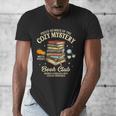 Mystery Book Reader Member Of The Cozy Mystery Book Club Men's V-Neck T-Shirt Mystery Book Reader Member Of The Cozy Mystery Book Club Men's V-Neck T-Shirt