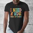 I Need A Huge Stack Of Books Reading Bookworm Joke Men's V-Neck T-Shirt I Need A Huge Stack Of Books Reading Bookworm Joke Men's V-Neck T-Shirt
