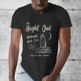 Night Owl Book Club Bookish Book Lover Tee Men's V-Neck T-Shirt Night Owl Book Club Bookish Book Lover Tee Men's V-Neck T-Shirt
