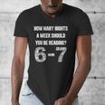 How Many Nights A Week Reading 6-7 67 Teacher Student Books Men's V-Neck T-Shirt How Many Nights A Week Reading 6-7 67 Teacher Student Books Men's V-Neck T-Shirt