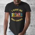 I Have No Shelf Control Librarian Books Reader Library Book Men's V-Neck T-Shirt