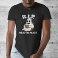 October Reading And Library Awareness Books And Boos Men's V-Neck T-Shirt