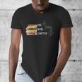 One More Chapter Sign Language Deaf Reading Book Lover Men's V-Neck T-Shirt One More Chapter Sign Language Deaf Reading Book Lover Men's V-Neck T-Shirt