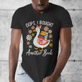 Oops I Bought Another Book Goose Reader Men's V-Neck T-Shirt Oops I Bought Another Book Goose Reader Men's V-Neck T-Shirt