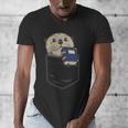 Otter Cute Read Reading Book Librarian Across America Kids Men's V-Neck T-Shirt