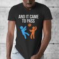 And It Came To Pass Book Of Mormon LDS Missionary Men's V-Neck T-Shirt