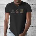 Plants Birds Books Lover Bird Watching Outfit For Bird Nerd Men's V-Neck T-Shirt Plants Birds Books Lover Bird Watching Outfit For Bird Nerd Men's V-Neck T-Shirt