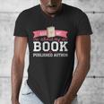 Published Author Ask Me About My Book Men's V-Neck T-Shirt
