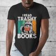 Raccoon Smutty Book Lover Spicy Romance Novels Women's Men's V-Neck T-Shirt Raccoon Smutty Book Lover Spicy Romance Novels Women's Men's V-Neck T-Shirt