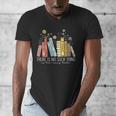 There Is No Such Thing As Too Many Books Lover Men's V-Neck T-Shirt There Is No Such Thing As Too Many Books Lover Men's V-Neck T-Shirt