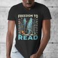 Read Banned Books Bookworm Book Lover Reading Literature Men's V-Neck T-Shirt Read Banned Books Bookworm Book Lover Reading Literature Men's V-Neck T-Shirt