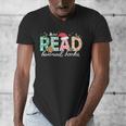 Read Banned Books Christmas Holiday Men's V-Neck T-Shirt Read Banned Books Christmas Holiday Men's V-Neck T-Shirt