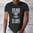 Read Banned Books PET DOGS FIGHT EVIL Read Banned Books Dog Men's V-Neck T-Shirt Read Banned Books PET DOGS FIGHT EVIL Read Banned Books Dog Men's V-Neck T-Shirt