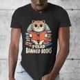 I Read Banned Books Shirt Cat Lover Bookworm Reader Men Women Kids Men's V-Neck T-Shirt I Read Banned Books Shirt Cat Lover Bookworm Reader Men Women Kids Men's V-Neck T-Shirt