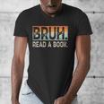 Read A Book Bruh Cool Ela English Teacher Reading Literature Men's V-Neck T-Shirt