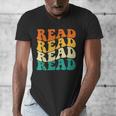 Read Read Read Read Book Lover Reading Bookworm Reader Men's V-Neck T-Shirt