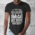 If You Can Read This For Book Lovers Reading Men's V-Neck T-Shirt If You Can Read This For Book Lovers Reading Men's V-Neck T-Shirt