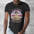 I Read Books Of Course I Didn't Vote For Him Vintage Quote Men's V-Neck T-Shirt I Read Books Of Course I Didn't Vote For Him Vintage Quote Men's V-Neck T-Shirt