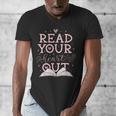Read Your Heart Out Book Adventures In Pages Men's V-Neck T-Shirt Read Your Heart Out Book Adventures In Pages Men's V-Neck T-Shirt
