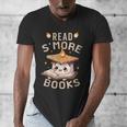 Read S'More Book Marshmallow Book Reading Lover Men's V-Neck T-Shirt Read S'More Book Marshmallow Book Reading Lover Men's V-Neck T-Shirt