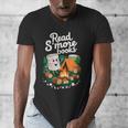 Read S'More Books Around Campfire National Book Week Men's V-Neck T-Shirt Read S'More Books Around Campfire National Book Week Men's V-Neck T-Shirt