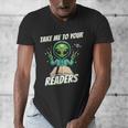 Take Me To Your Readers Across America Read More Books Men's V-Neck T-Shirt Take Me To Your Readers Across America Read More Books Men's V-Neck T-Shirt