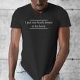 Reading Book Lover I Put My Book Down To Be Here Men's V-Neck T-Shirt Reading Book Lover I Put My Book Down To Be Here Men's V-Neck T-Shirt