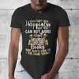 Reading You Can't Buy Happiness But You Can Buy More Books Men's V-Neck T-Shirt