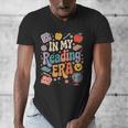 In My Reading Era Books Lovers Men Women Kids Men's V-Neck T-Shirt