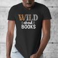 Reading Lover Wild About Books Reading Books And Bookworm Men's V-Neck T-Shirt Reading Lover Wild About Books Reading Books And Bookworm Men's V-Neck T-Shirt