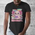 Readsalotl Axolotl Reading Book Bookworm Men's V-Neck T-Shirt Readsalotl Axolotl Reading Book Bookworm Men's V-Neck T-Shirt