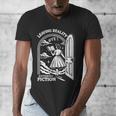Retro Trendy Bookish Book Lover Reading Quotes Leaving Reality Entering Fiction -Adults Small Short Sleeve T-Shirt Men's V-Neck T-Shirt