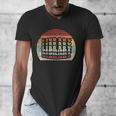 Retro Vintage Bookworm Library Shirt Book Lover Men's V-Neck T-Shirt Retro Vintage Bookworm Library Shirt Book Lover Men's V-Neck T-Shirt