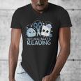 Rock Paper Scissors Nothing Beats Reading Book Lover Men's V-Neck T-Shirt Rock Paper Scissors Nothing Beats Reading Book Lover Men's V-Neck T-Shirt