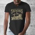 Romantasy Reader Book Reading Probably Reading About Dragons Men's V-Neck T-Shirt Romantasy Reader Book Reading Probably Reading About Dragons Men's V-Neck T-Shirt