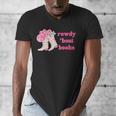Rowdy 'Bout Books Cowboy Lovers Men's V-Neck T-Shirt Rowdy 'Bout Books Cowboy Lovers Men's V-Neck T-Shirt