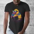 Rubber Duck Rubber Duckie Reading Book Rubber Duckling Men's V-Neck T-Shirt Rubber Duck Rubber Duckie Reading Book Rubber Duckling Men's V-Neck T-Shirt